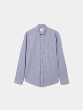 Carregar imagem no visualizador da galeria, Camisa de algodão às riscas slim fit Decenio
