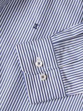 Carregar imagem no visualizador da galeria, Camisa de algodão às riscas slim fit Decenio
