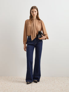 Calças denim wide leg Decenio