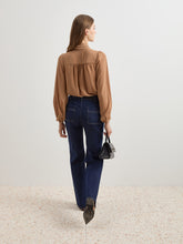 Carregar imagem no visualizador da galeria, Calças denim wide leg Decenio
