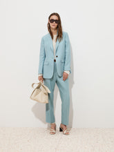 Carregar imagem no visualizador da galeria, Blazer regular fit em linho Decenio - Ref. D004983
