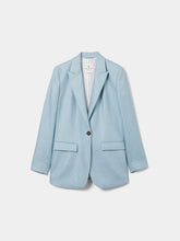 Carregar imagem no visualizador da galeria, Blazer regular fit em linho Decenio - Ref. D004983

