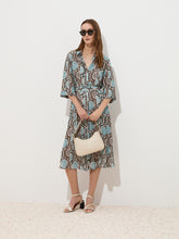 Carregar imagem no visualizador da galeria, Vestido com padrão Decenio - Ref. D005017
