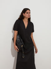 Carregar imagem no visualizador da galeria, Vestido comprido de manga curta Decenio - Ref. D005053
