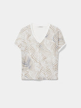 Carregar imagem no visualizador da galeria, Blusa de manga curta com estampado Decenio - Ref. D005178
