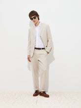 Carregar imagem no visualizador da galeria, Blazer slim fit em linho e algodão Decenio - Ref. D005426
