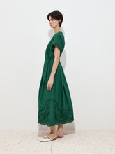 Carregar imagem no visualizador da galeria, Vestido midi com bordado inglês Decenio - Ref. D005491
