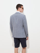 Carregar imagem no visualizador da galeria, Blazer regular fit micropadrão xadrez
