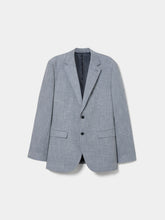 Carregar imagem no visualizador da galeria, Blazer regular fit micropadrão xadrez
