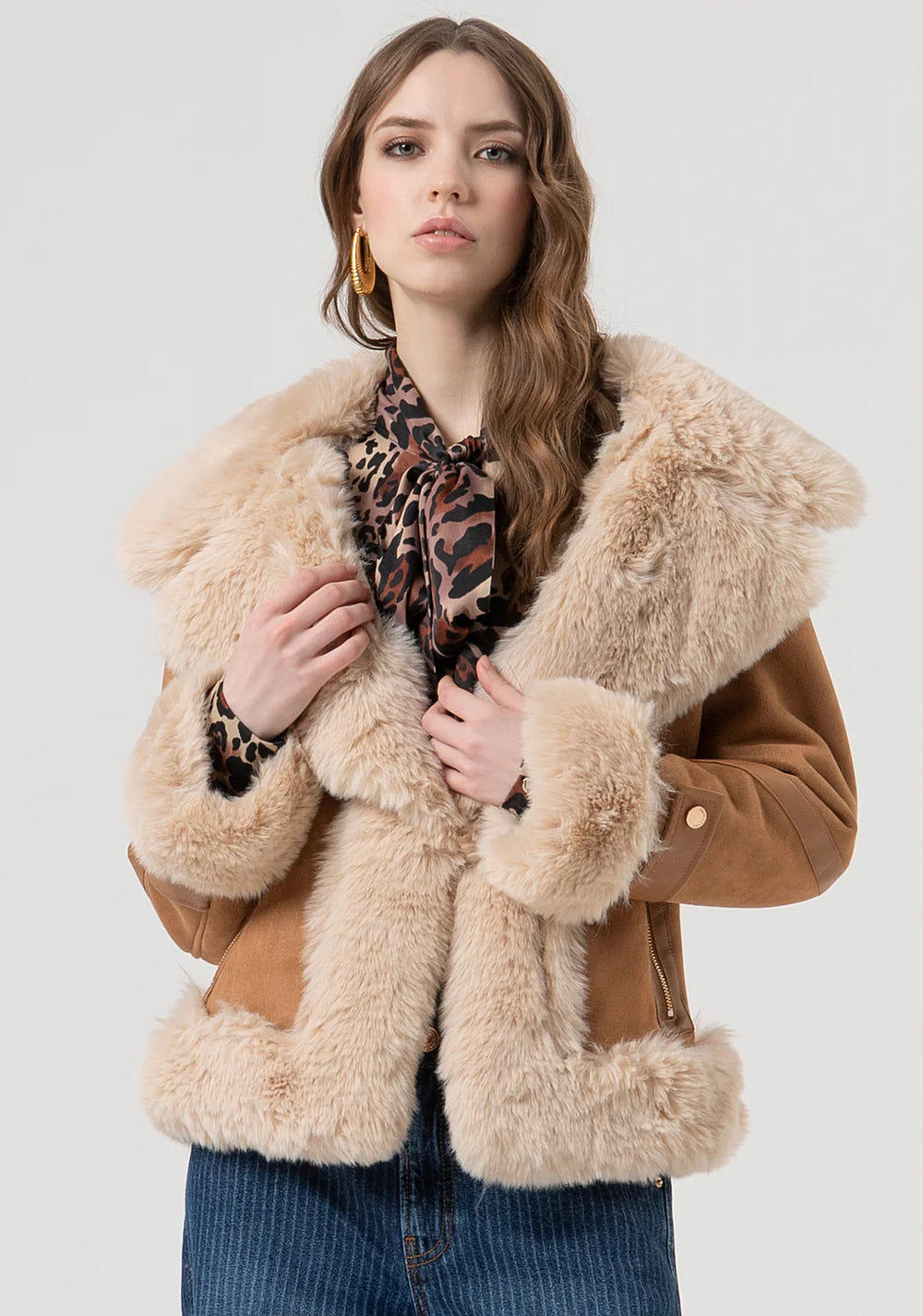 Casaco de pelo Fracomina