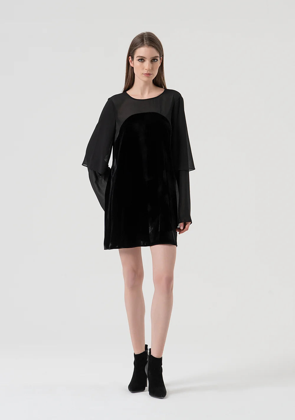 Vestido A-shape Fracomina