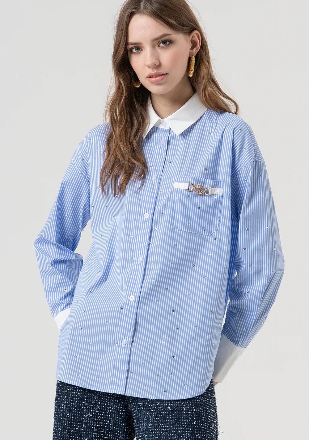 Camisa over fit  Fracomina