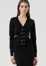 Carregar imagem no visualizador da galeria, Casaco regular fit trespassado Fracomina
