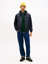 Carregar imagem no visualizador da galeria, Blusão acolchoado com zíper e textura mista Tommy Hilfiger

