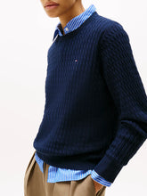 Carregar imagem no visualizador da galeria, Camisola tranças Tommy Hilfiger
