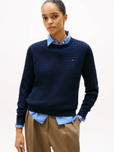 Carregar imagem no visualizador da galeria, Camisola tranças Tommy Hilfiger

