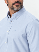 Carregar imagem no visualizador da galeria, Camisa regular-fit com botões em algodão Oxford
