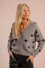 Carregar imagem no visualizador da galeria, Cardigan de malha com estampa Molly Bracken
