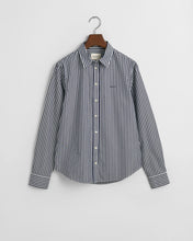 Carregar imagem no visualizador da galeria, Camisa em popelina às riscas Classic regular fit Gant
