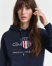 Carregar imagem no visualizador da galeria, Sweat com capuz Gant - Ref. 4200276
