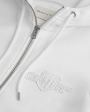 Carregar imagem no visualizador da galeria, Sweatshirt com capuz e fecho Tonal Shield Gant - Ref. 4202588
