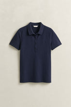 Carregar imagem no visualizador da galeria, Polo em algodão piqué Shield slim fit Gant - Ref. 4201535
