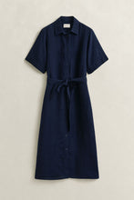 Carregar imagem no visualizador da galeria, Vestido-camisa em linho Gant - Ref. 4503495
