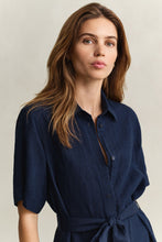 Carregar imagem no visualizador da galeria, Vestido-camisa em linho Gant - Ref. 4503495

