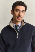 Carregar imagem no visualizador da galeria, Sweatshirt com meio fecho Sacker Rib
